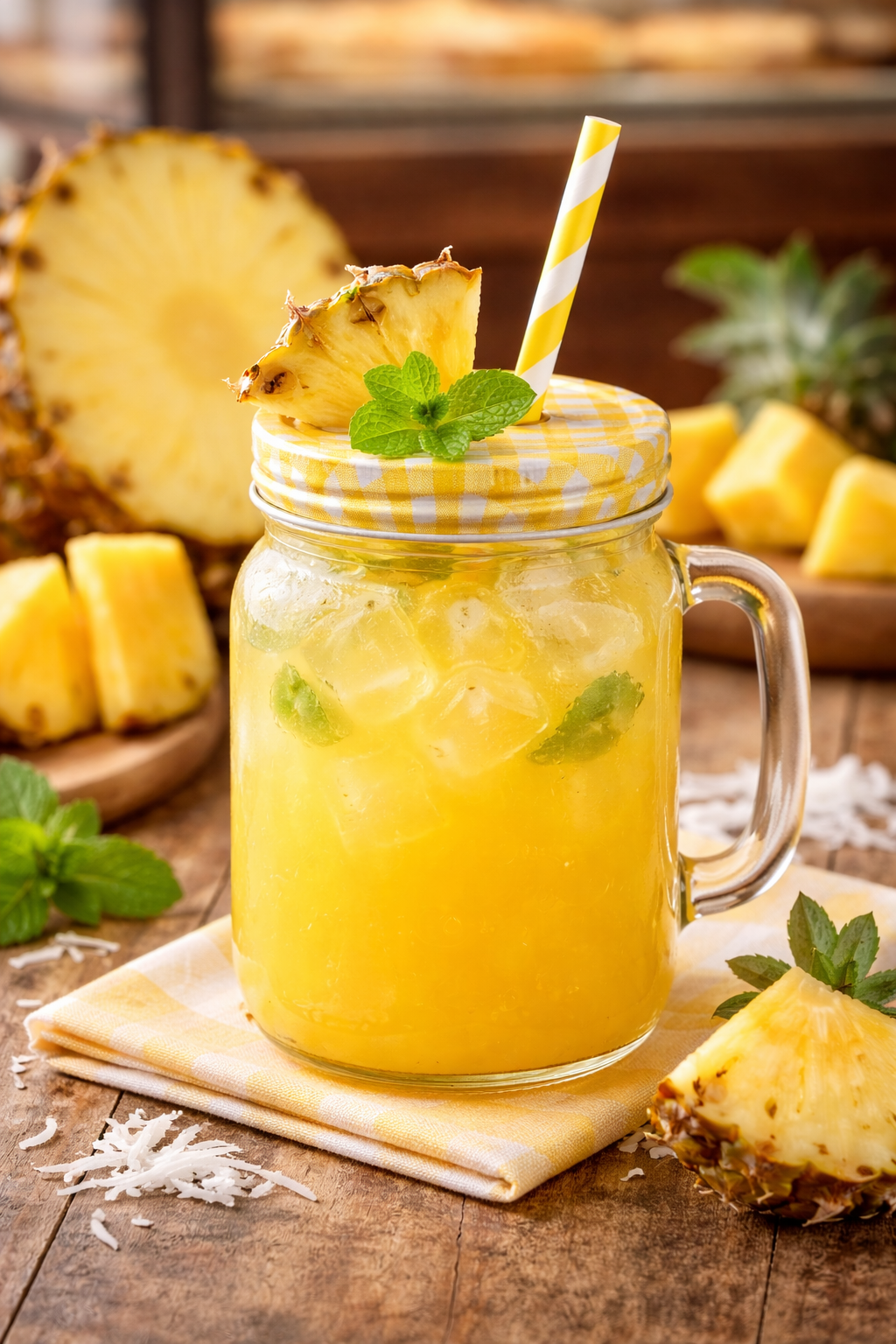 Zumo de piña natural – SAMPEDRO PASTELERÍAS