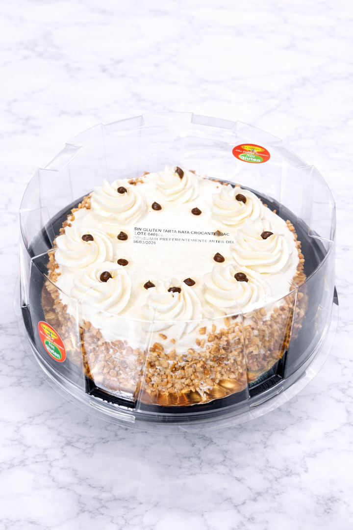 Tarta Nata Crocanti Sin Gluten