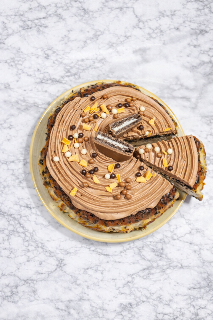 Tarta de queso y Oreo