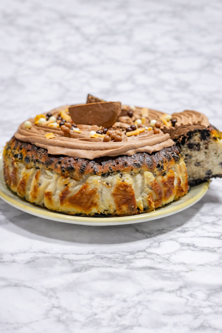 Tarta de queso y Oreo