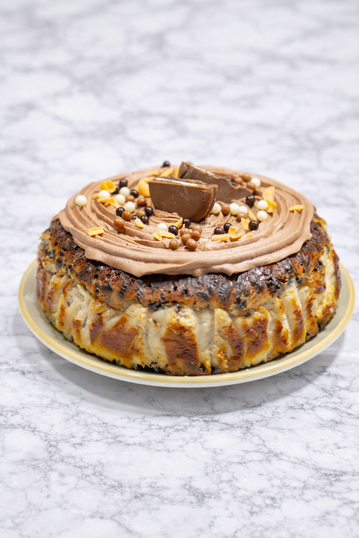 Tarta de queso y Oreo
