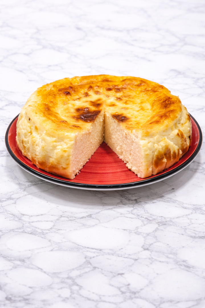 Tarta de queso sin azúcar añadido