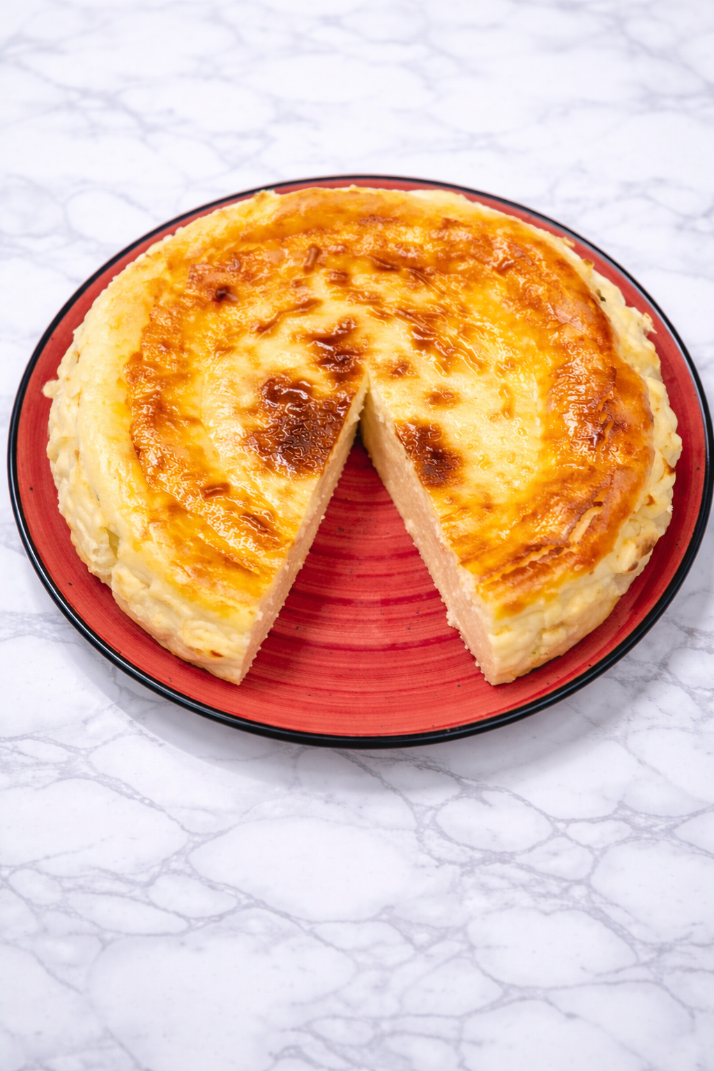 Tarta de queso sin azúcar añadido