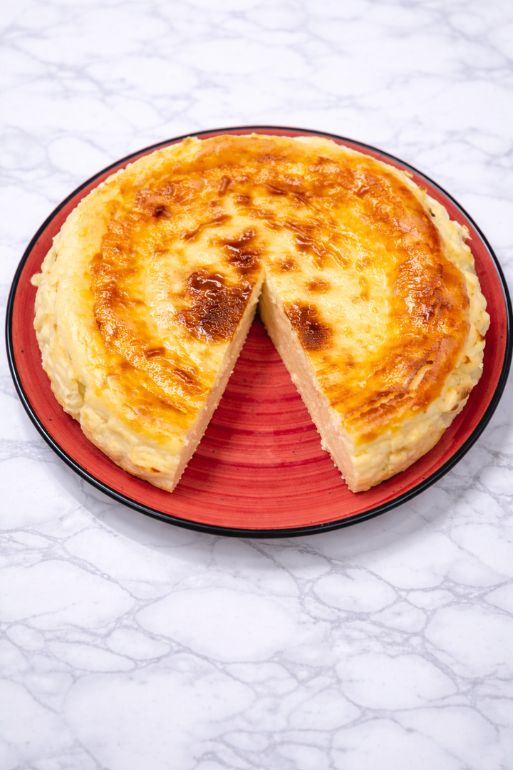 Tarta de queso sin azúcar añadido